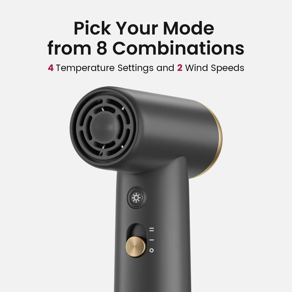 SuperMini 110000 RPMHigh-Speed Hair Dryer,Innovatively Palm-Sized