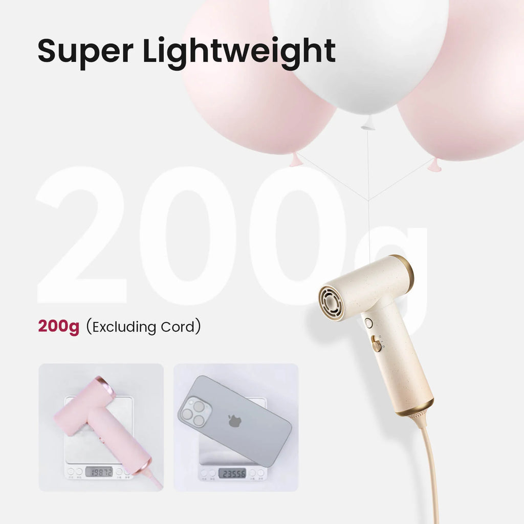 SuperMini 110000 RPMHigh-Speed Hair Dryer,Innovatively Palm-Sized