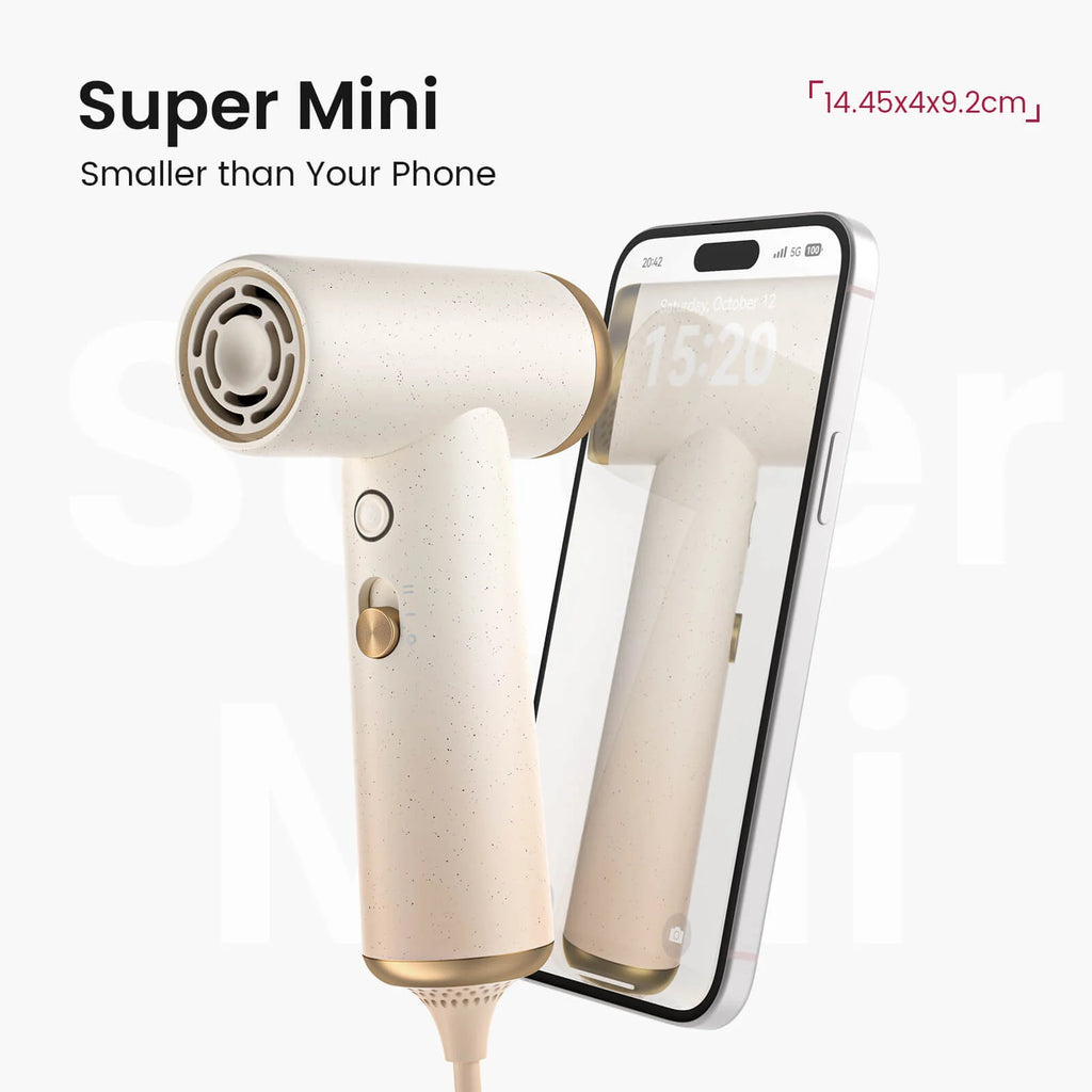 SuperMini 110000 RPMHigh-Speed Hair Dryer,Innovatively Palm-Sized
