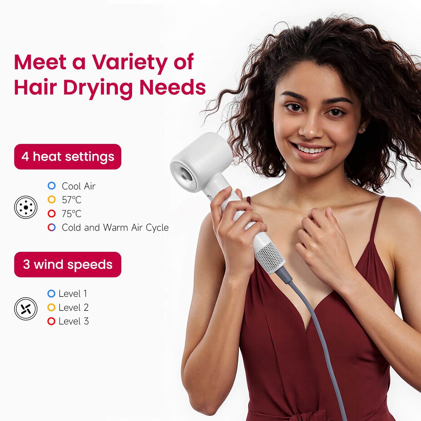 SuperFlowl High SpeedHair Dryer